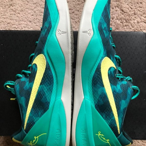 Size 10 - Nike Kobe 8 Supernatural low top men's blue ball shoes 587551-373 - Picture 5 of 7
